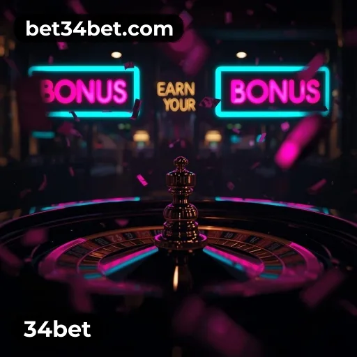 App 34bet para iOS e Android — interface mobile, login biométrico e PIX integrado